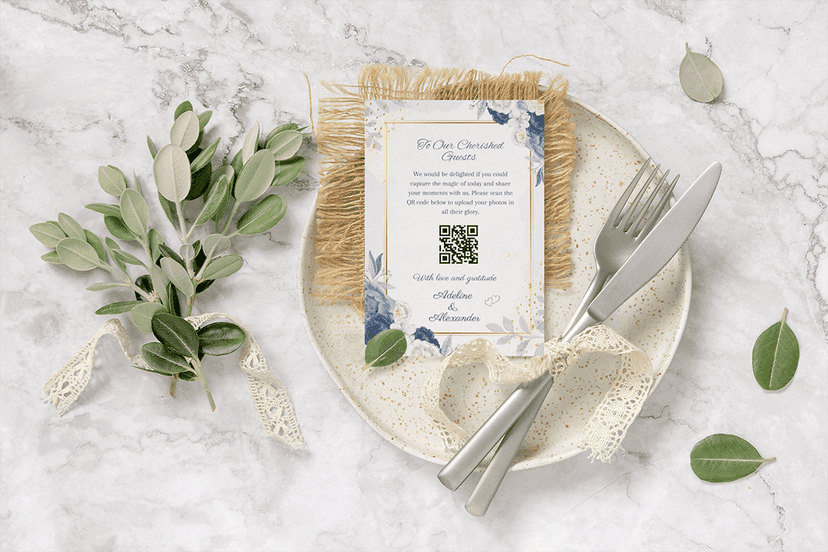 10 Ways to Display Your Wedding Photo QR Code at the Venue