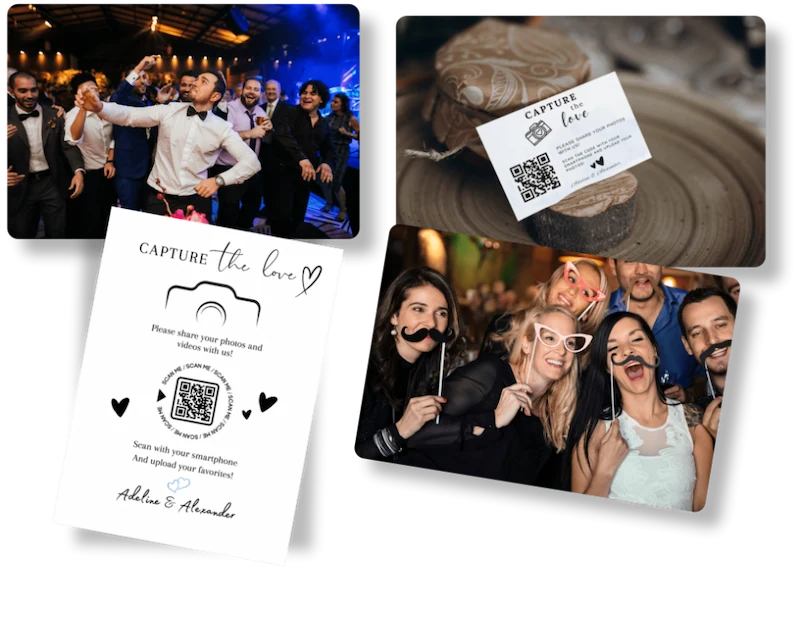 QR Code for Wedding Photos Hero Image